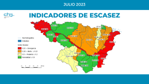Informe índices de sequía a 31 de julio de 2023